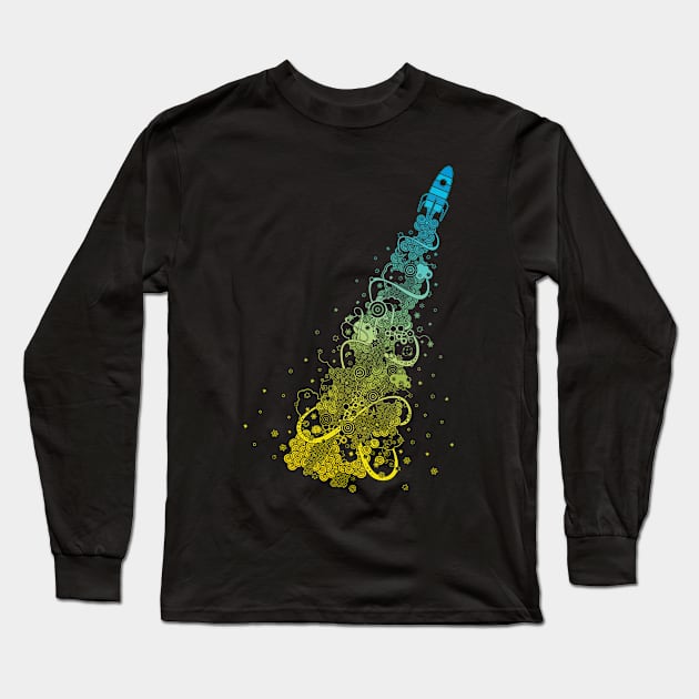 A trip into space Long Sleeve T-Shirt by heavyhand